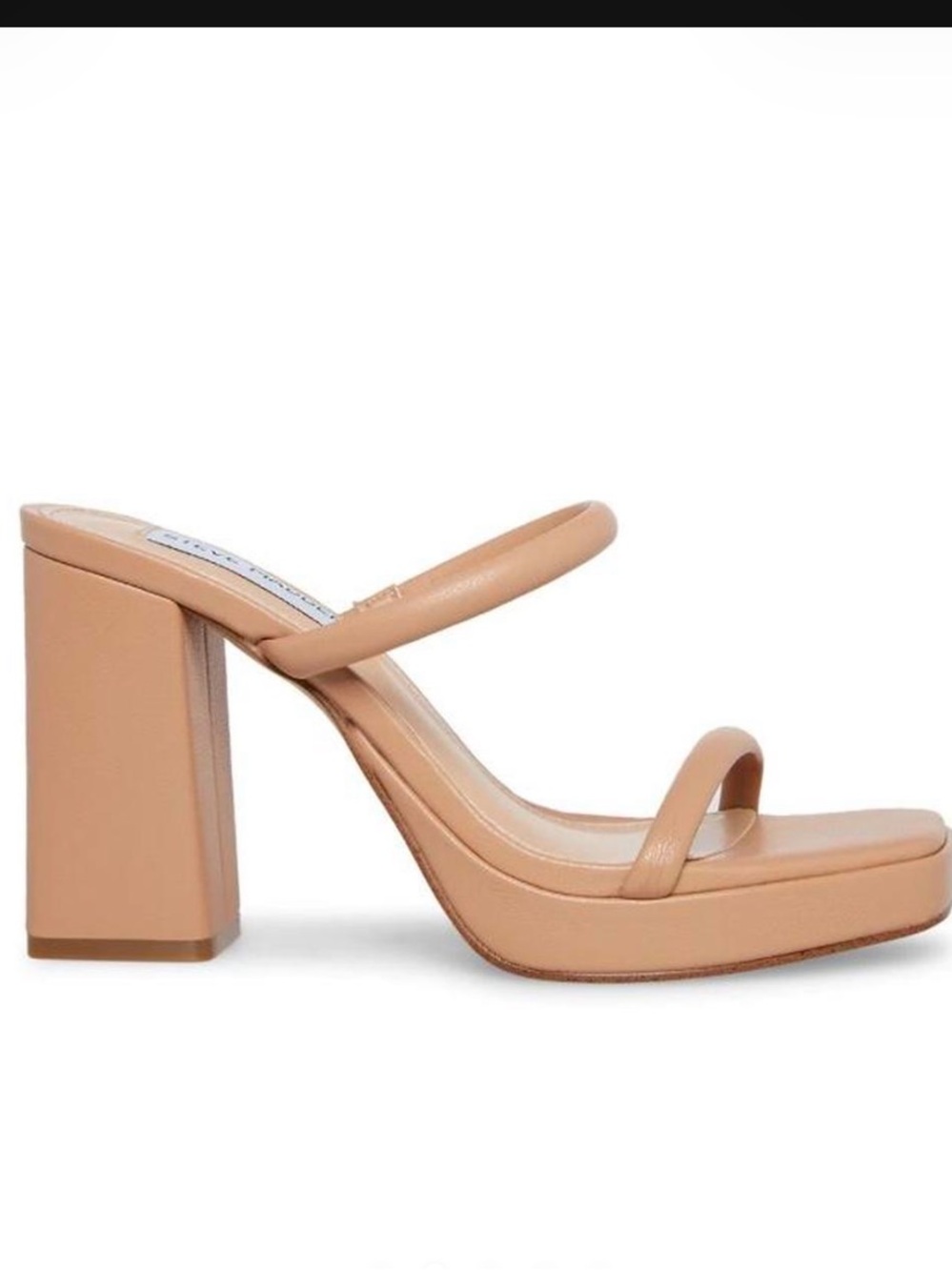 Steve Madden Polly Sandal in natural - Picture 3 of 4